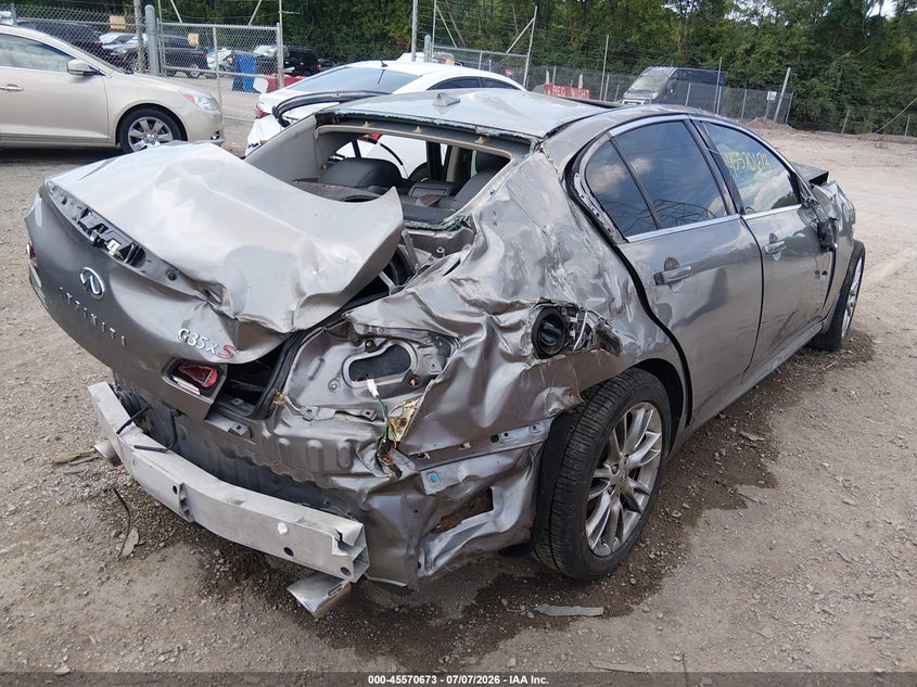 2008 INFINITI G35X auction photo 4