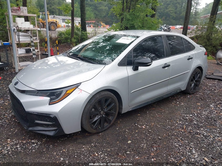 2022 Toyota Corolla, Rear, IAAI, VIN 5YFS4MCE7NP106826 — photo 2