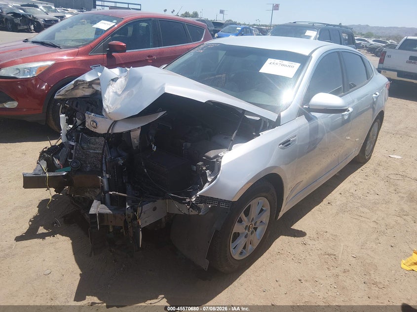 2018 Kia Optima Lx 5XXGT4L39JG233653 photo 1