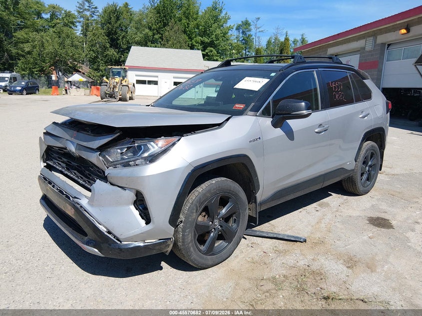 2019 Toyota RAV 4, Удар спереди, IAAI, VIN 2T3EWRFV3KW028126 — фото 2