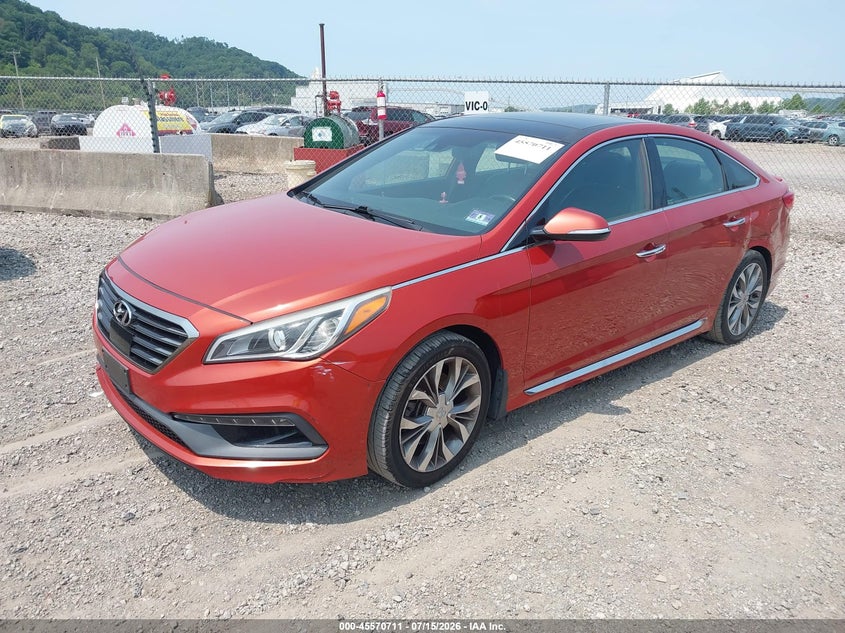 2015 HYUNDAI SONATA auction photo 2