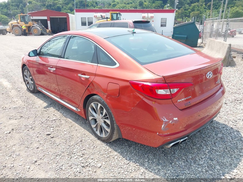 2015 HYUNDAI SONATA auction photo 3