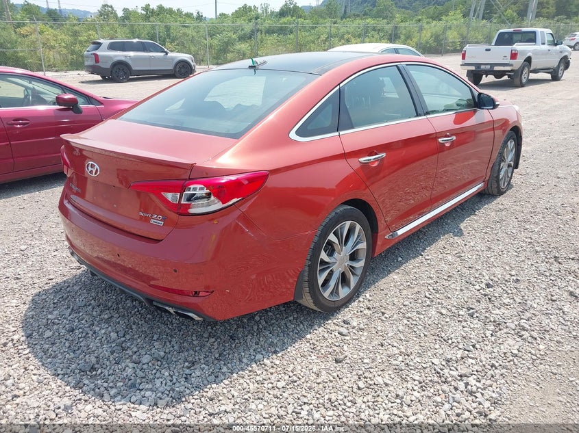 2015 HYUNDAI SONATA auction photo 4