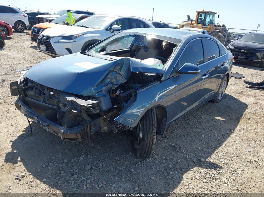 2016 Hyundai Sonata, Front End, IAAI, VIN 5NPE24AA1GH436173 — photo 2