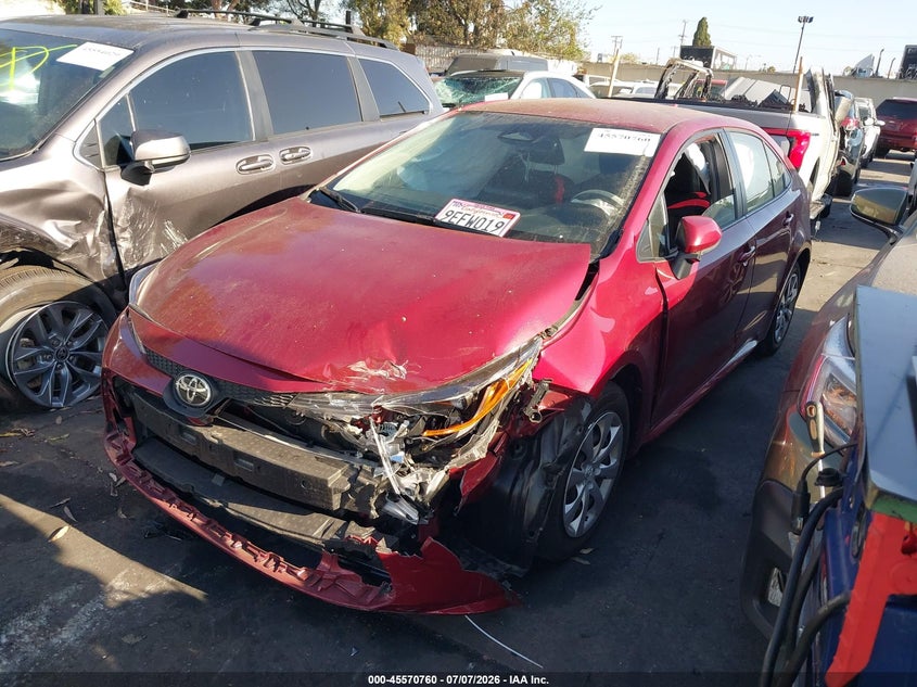 2023 Toyota Corolla, Left Front, IAAI, VIN JTDB4MEE2PJ001972 — photo 2