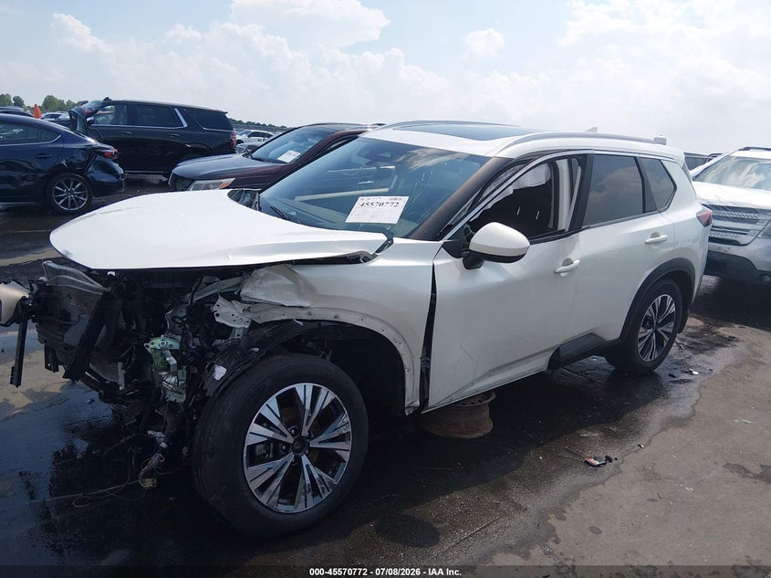 2023 Nissan Rogue, Front End, IAAI, VIN 5N1BT3BA3PC812291 — photo 2