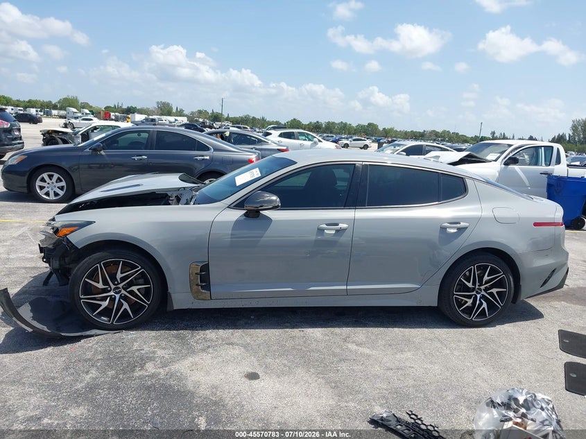 2022 Kia Stinger Gt-Line VIN: KNAE35LD0N6106409 Lot: 45570783