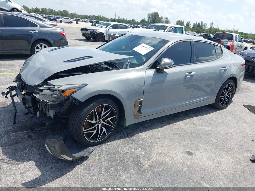 2022 KIA STINGER auction photo 2