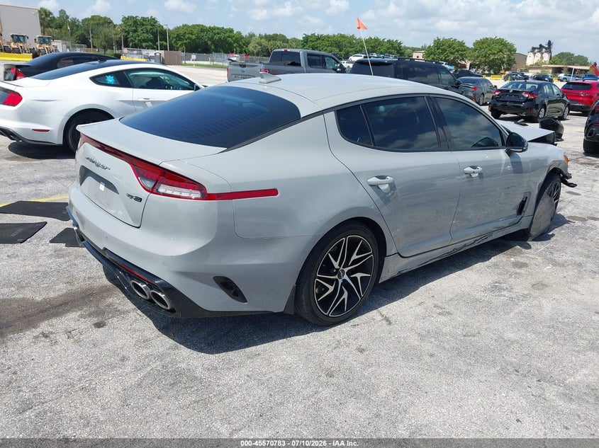 2022 KIA STINGER auction photo 4