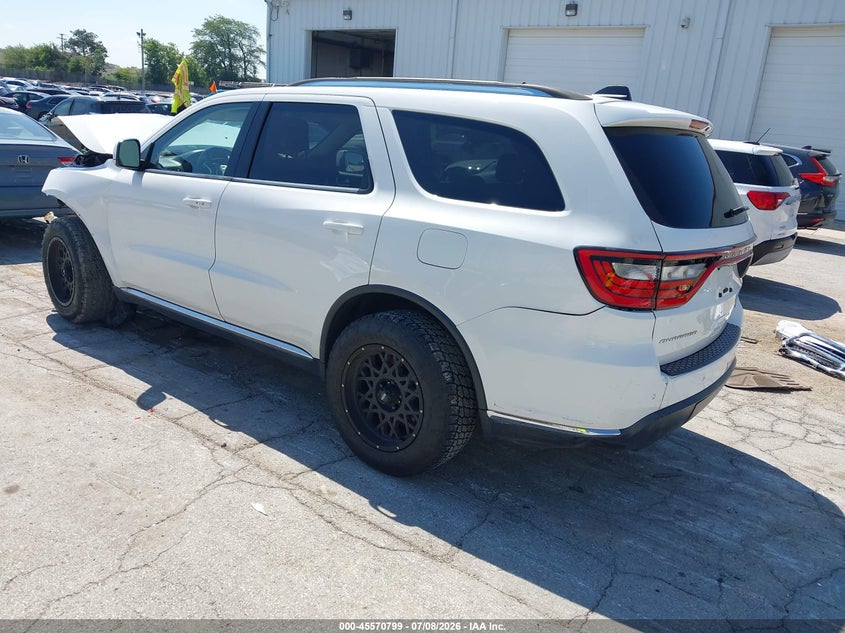 Vin: 1c4rdhdg5ec557557, lot: 46069128, dodge durango limited 20143