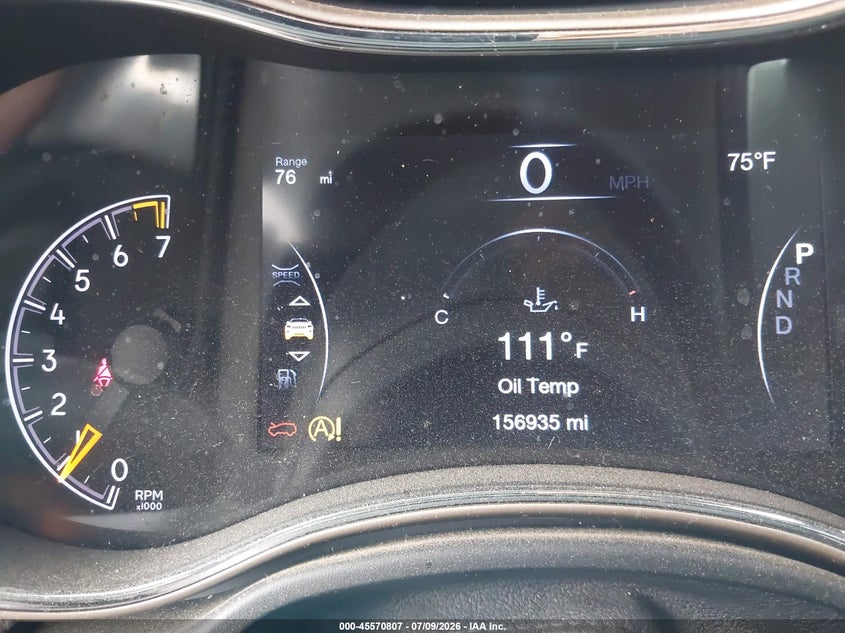 2016 JEEP GRAND CHEROKEE auction photo 7