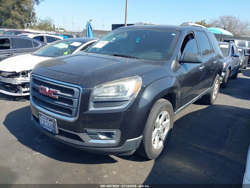 Vin: 1gkkrned2fj140842, lot: 46069149, gmc acadia sle-1 20152