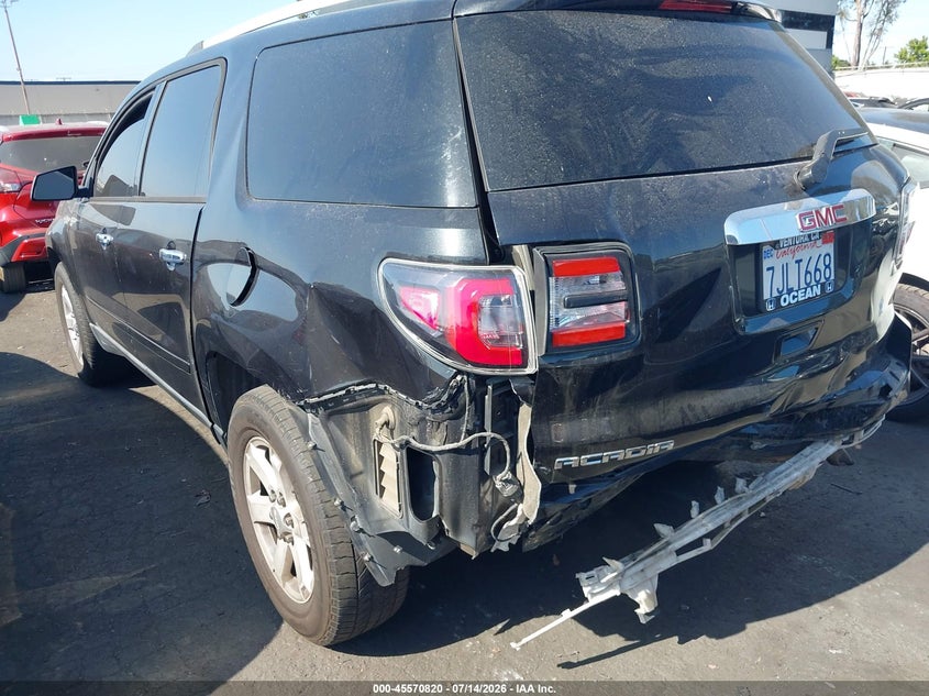 Vin: 1gkkrned2fj140842, lot: 46069149, gmc acadia sle-1 20153