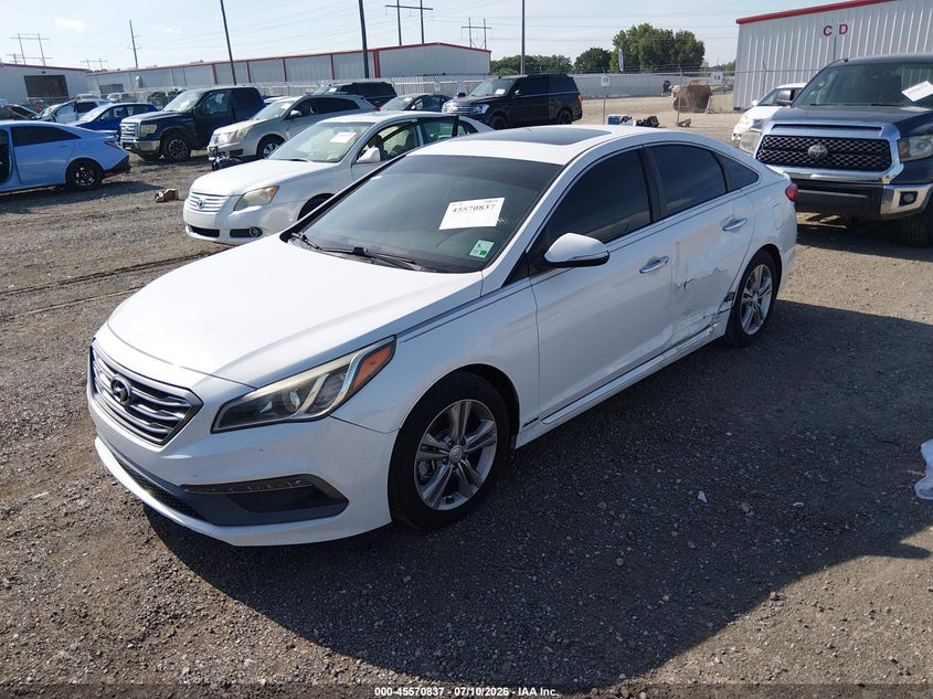 2016 HYUNDAI SONATA SEDAN 2.4L I-4 DI, DOHC, VVT, 185HP