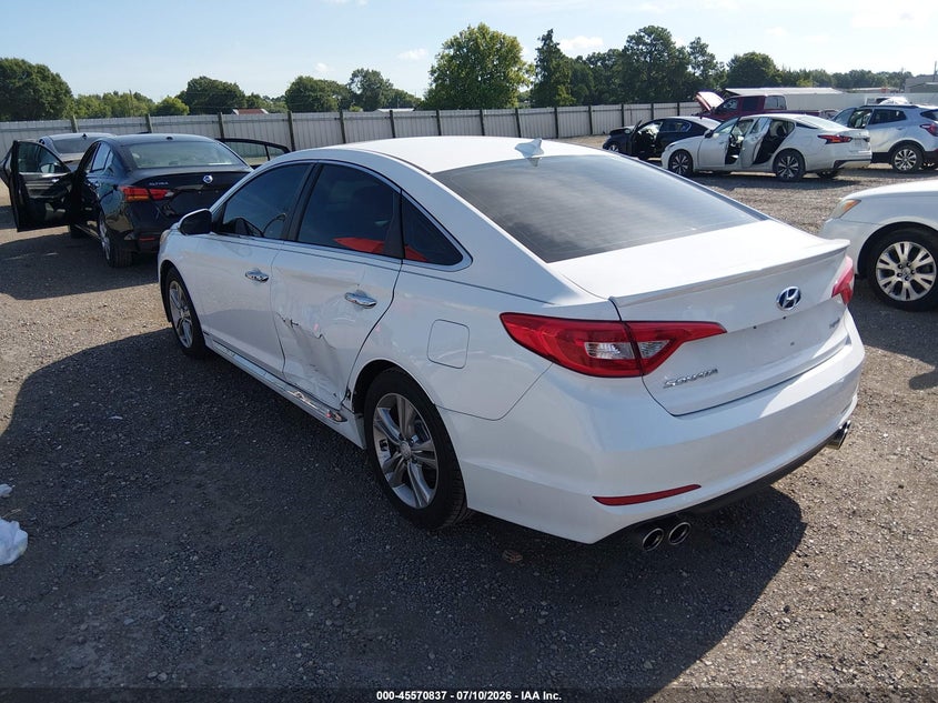 2016 HYUNDAI SONATA SEDAN 2.4L I-4 DI, DOHC, VVT, 185HP