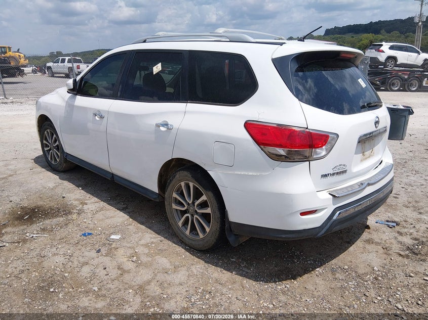 2015 NISSAN PATHFINDER auction photo 3
