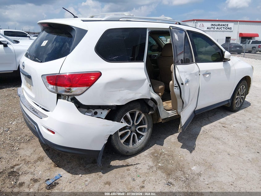 2015 NISSAN PATHFINDER auction photo 4
