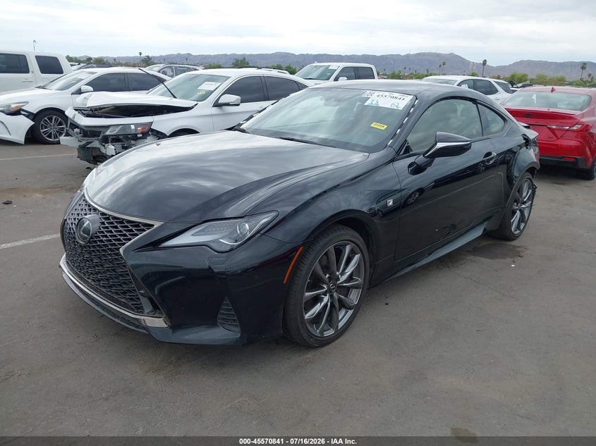 Vin: jthsz5bc0k5009269, lot: 46069170, lexus rc 350 f sport 20192