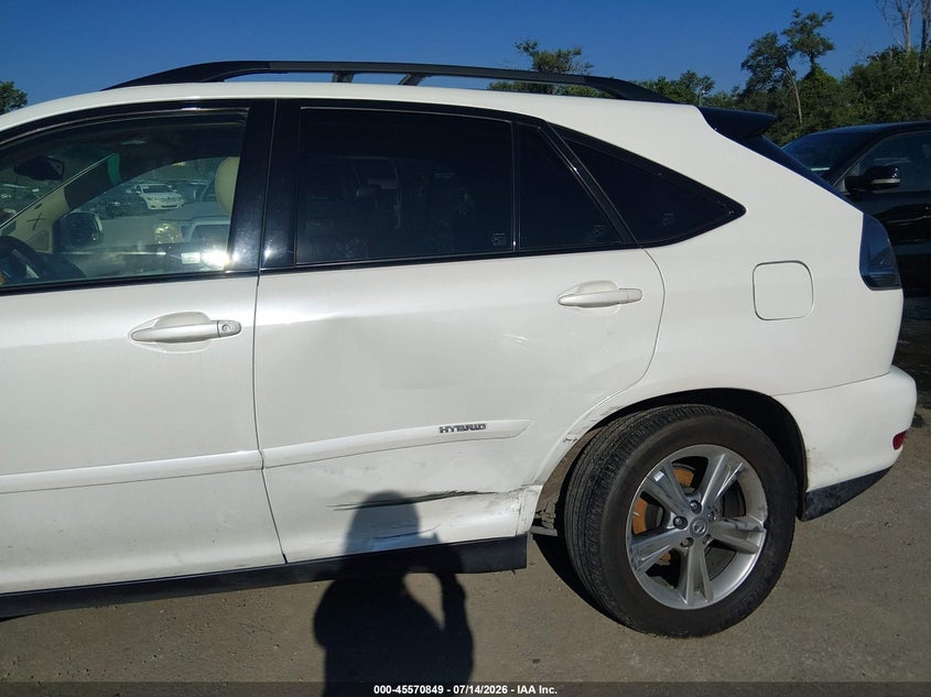 2007 Lexus Rx 400H VIN: JTJHW31U372038290 Lot: 45570849