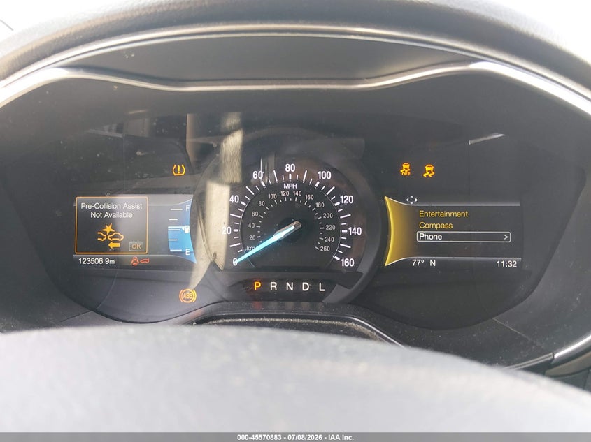 2019 FORD FUSION auction photo 7