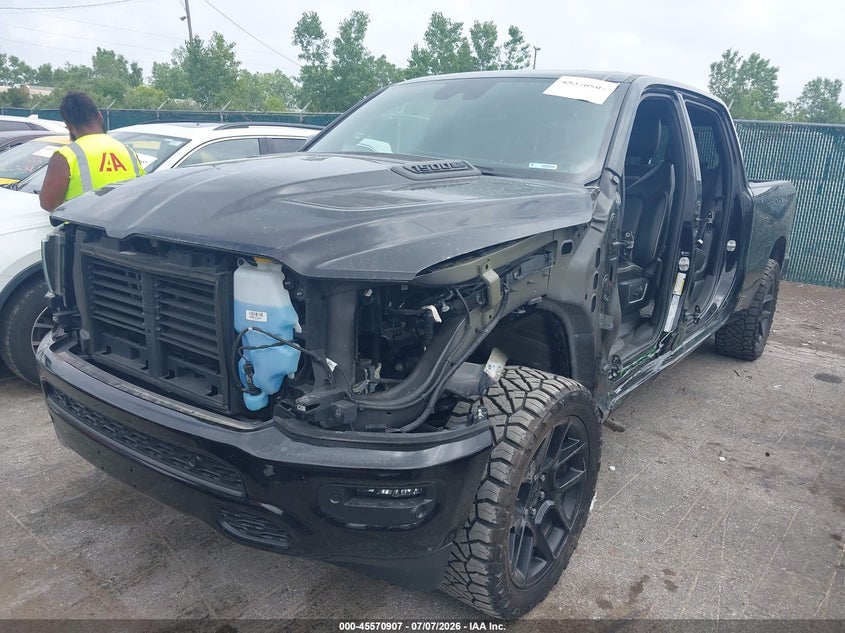 2024 RAM 1500, Left Side, IAAI, VIN 1C6SRFRT1RN112750 — photo 2