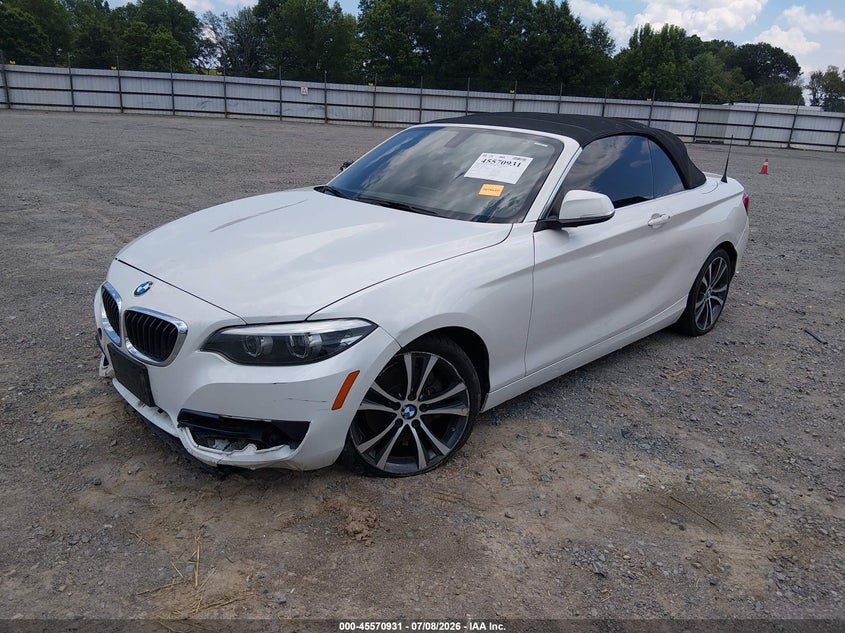 Vin: wba2m7c52jva97588, lot: 46069261, bmw 230i 20182