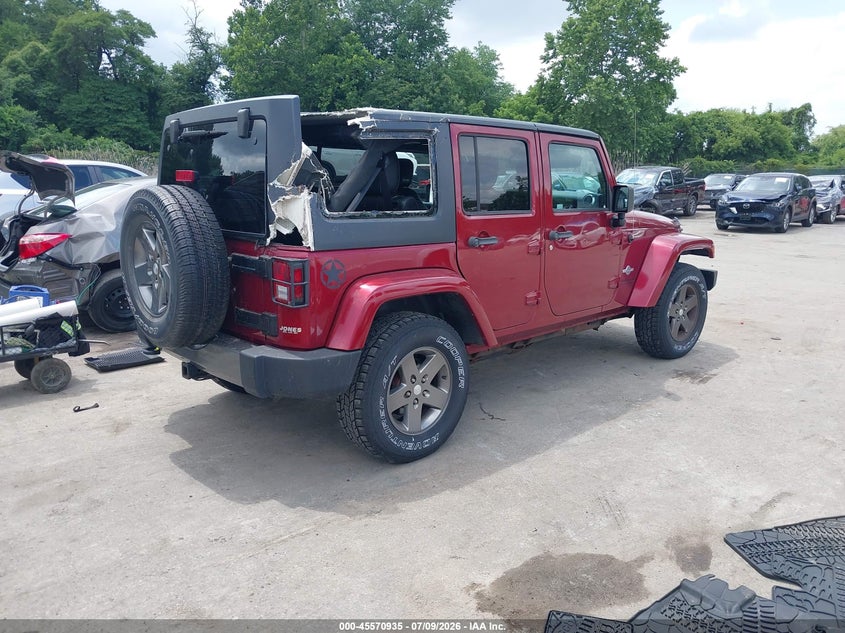 2013 JEEP WRANGLER UNLIMITED auction photo 4