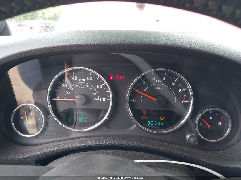 2013 JEEP WRANGLER UNLIMITED auction photo 7
