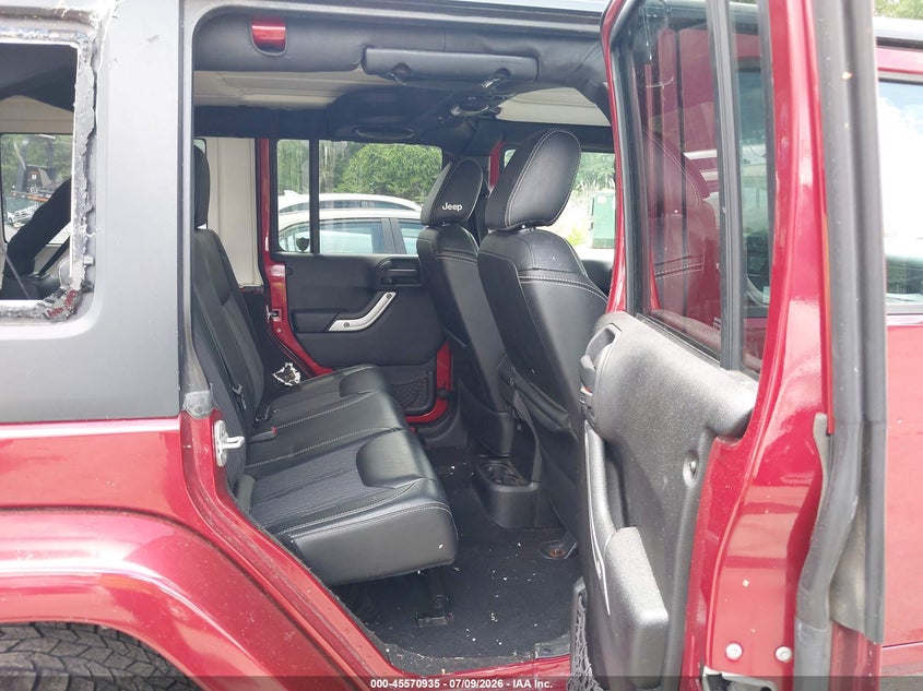 2013 JEEP WRANGLER UNLIMITED auction photo 8