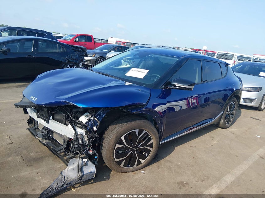 Vin: kndc3dlc1n5071087, lot: 46069313, kia ev6 wind 20222