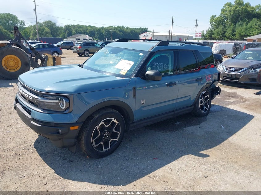 2022 FORD BRONCO SPORT auction photo 2