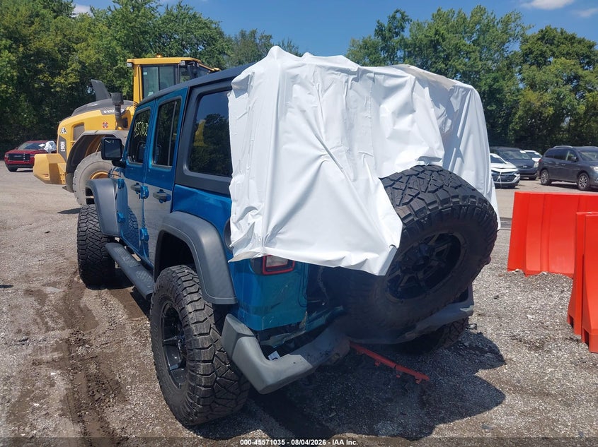 Vin: 1c4hjxdg1lw332790, lot: 46069364, jeep wrangler unlimited sport altitude 4x4 20203