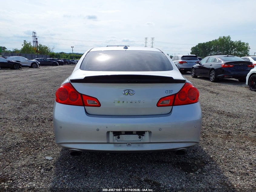 2011 Infiniti G37 Journey VIN: JN1CV6AP3BM505722 Lot: 45571051