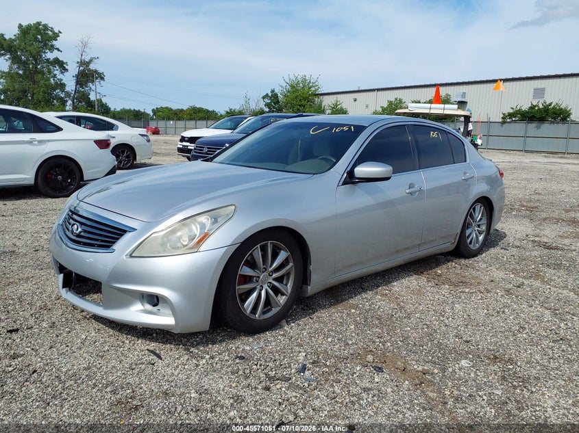 Vin: jn1cv6ap3bm505722, lot: 46069380, infiniti g37 journey 20112