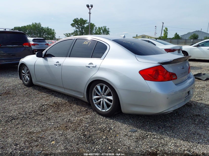 Vin: jn1cv6ap3bm505722, lot: 46069380, infiniti g37 journey 20113