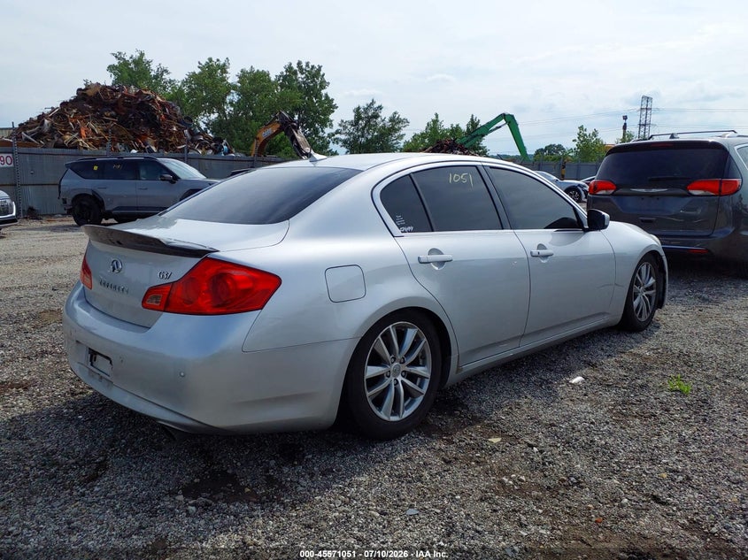 Vin: jn1cv6ap3bm505722, lot: 46069380, infiniti g37 journey 20114
