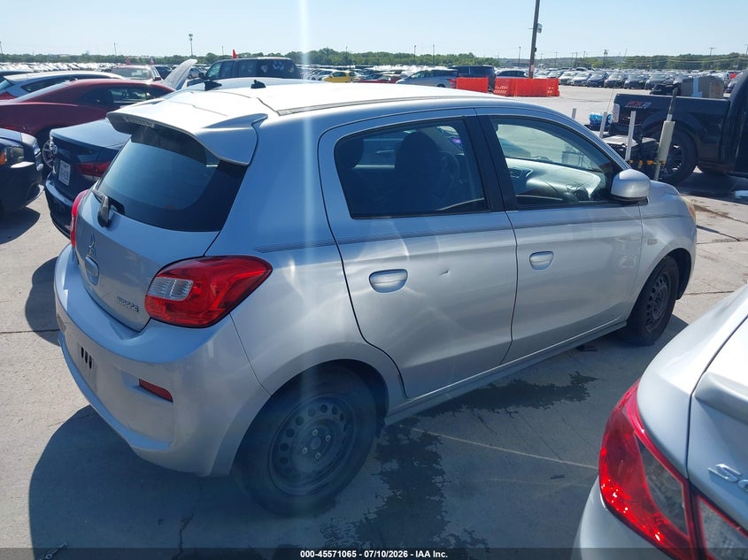 2017 MITSUBISHI MIRAGE auction photo 4