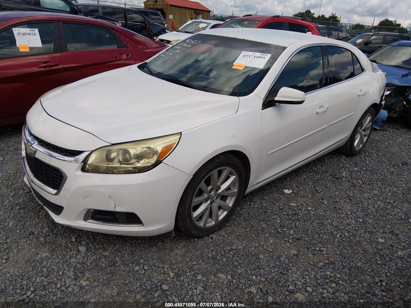 2014 Chevrolet Malibu, Удар сзади, IAAI, VIN 1G11E5SL3EF247410 — фото 2