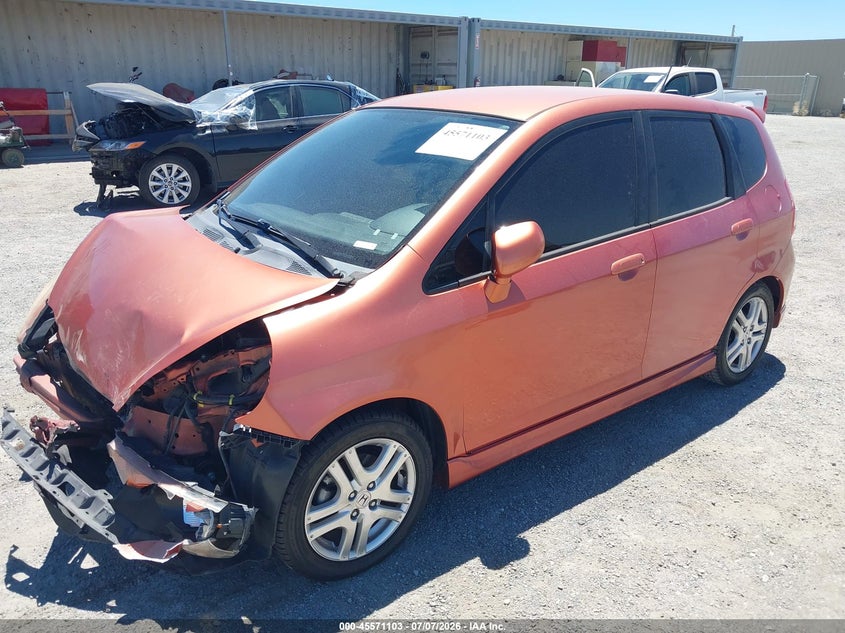 2007 HONDA FIT auction photo 2