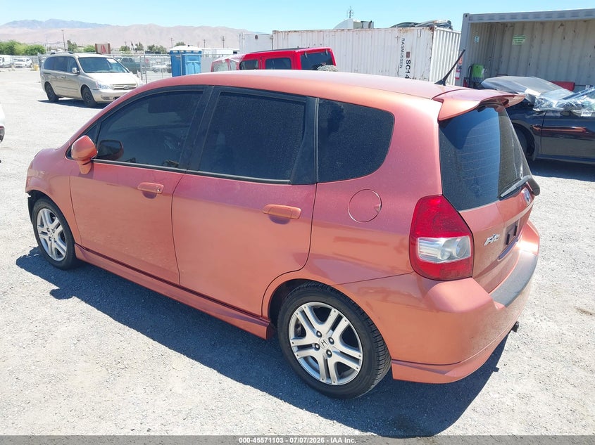 2007 HONDA FIT auction photo 3