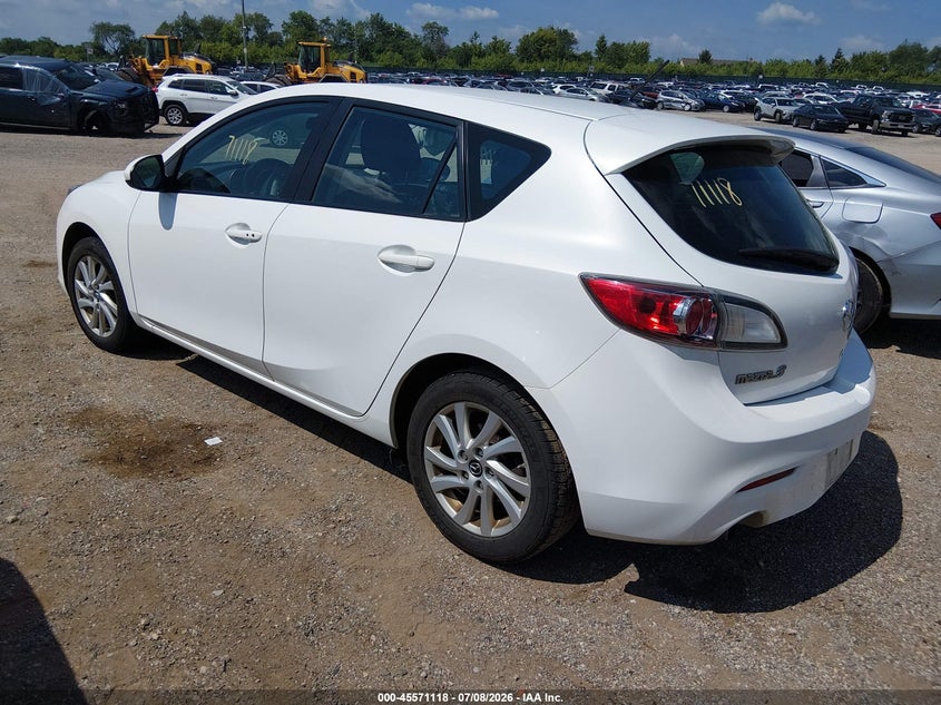 Vin: jm1bl1l78d1818249, lot: 46069447, mazda mazda3 i touring 20133