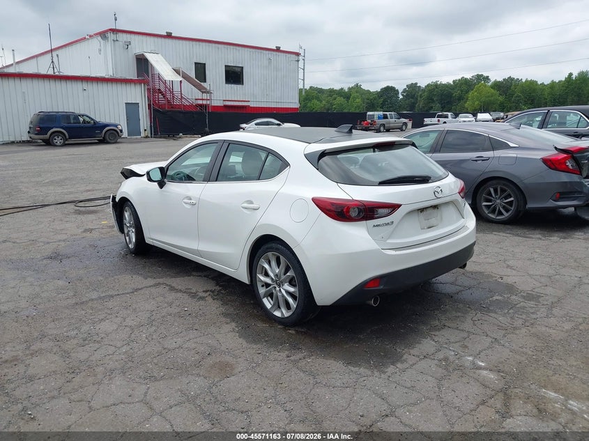 Vin: jm1bm1m38e1132545, lot: 46069492, mazda mazda3 s grand touring 20143
