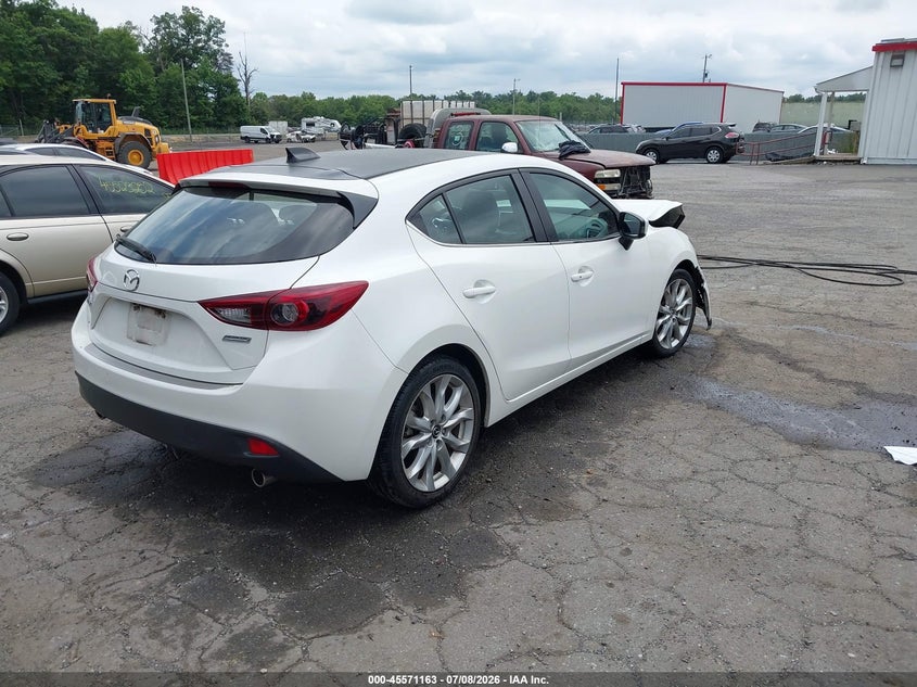 Vin: jm1bm1m38e1132545, lot: 46069492, mazda mazda3 s grand touring 20144