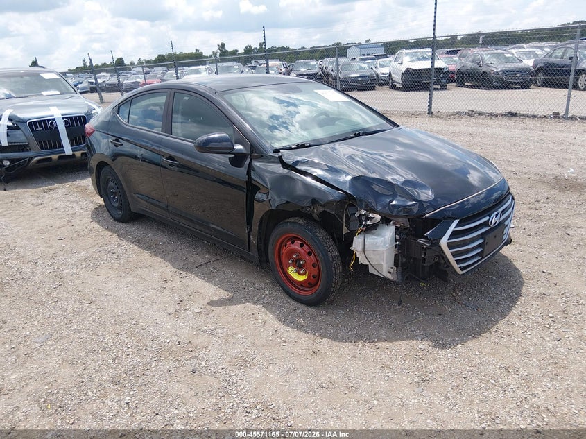 2018 Hyundai Elantra Se VIN KMHD74LFXJU469882