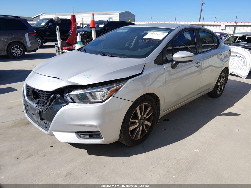 Vin: 3n1cn8ev1ll801628, lot: 46069500, nissan versa sv xtronic cvt 20202