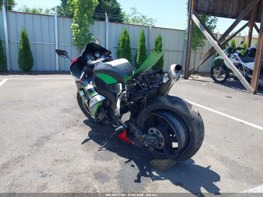 2007 Kawasaki Zx1000 D VIN: JKAZXCD187A026738 Lot: 45571194