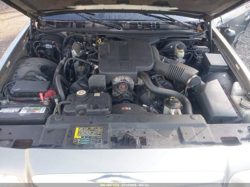 2004 Ford Crown Victoria Lx VIN: 2FAFP74W94X182212 Lot: 45571234