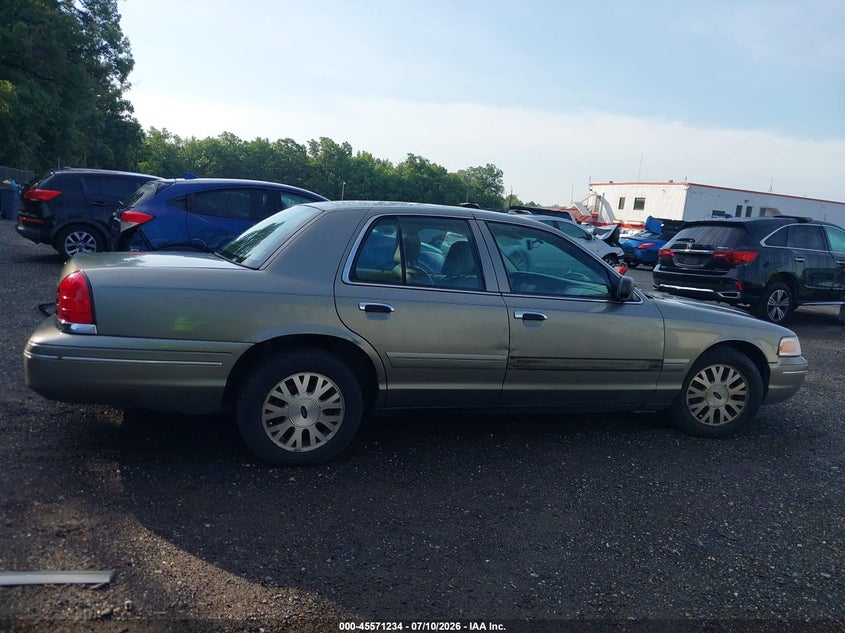 2004 Ford Crown Victoria Lx VIN: 2FAFP74W94X182212 Lot: 45571234