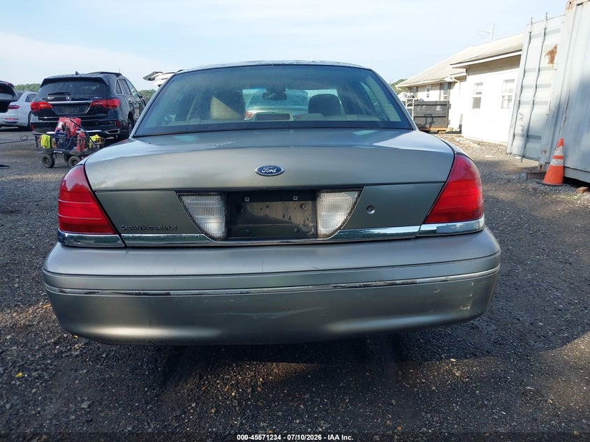 2004 Ford Crown Victoria Lx VIN: 2FAFP74W94X182212 Lot: 45571234