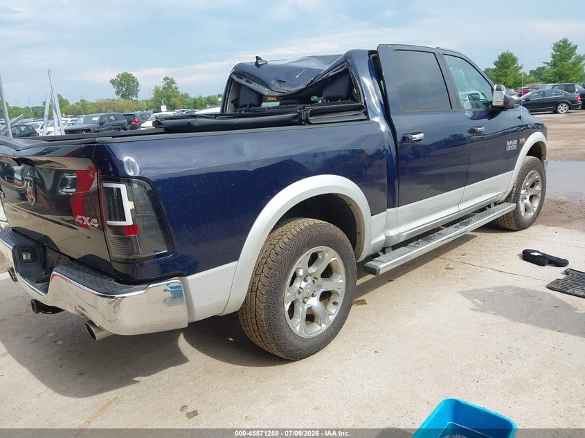 Vin: 1c6rr7nt6fs533208, lot: 46069587, ram 1500 laramie 20154